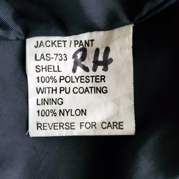 SUN MOUNTAIN Soft Microfiber Rain Jacket Black Size L - Picture 9 of 16